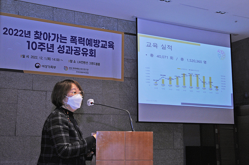 찾아가는 폭력예방교육 10주년 성과 공유회 모습8